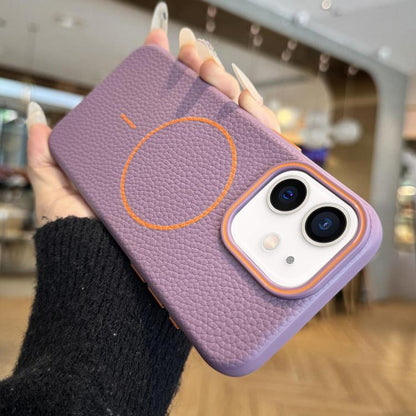 Orange Ring MagSafe Litchi Grain TPU Phone Case, For iPhone 13 Pro Max, For iPhone 13 Pro, For iPhone 13, For iPhone 12 Apple Accessories engora5130 More iPhone Cases - APEXEL INDIA - Mobile Lens - Mobile Camera Lens - Cellphone Accessories - Phone Lens - Smartphone Lens