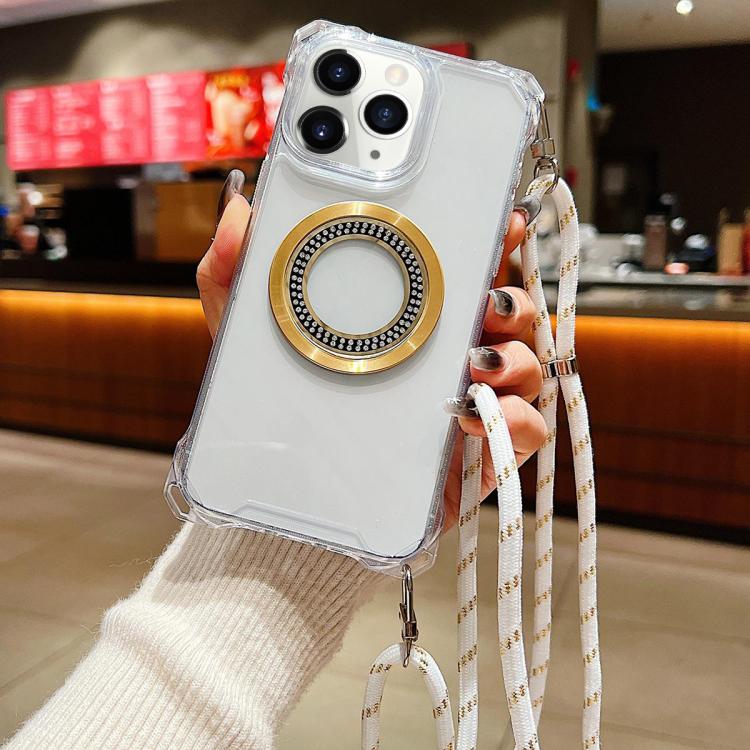 Traveler Crossbody Lanyard MagSafe Four-corner TPU Clear Phone Case, For iPhone 12 Pro Max, For iPhone 12 Pro, For iPhone 11 Pro Max, For iPhone 11, For iPhone 11 Pro Apple Accessories engtra5117 More iPhone Cases - APEXEL INDIA - Mobile Lens - Mobile Camera Lens - Cellphone Accessories - Phone Lens - Smartphone Lens
