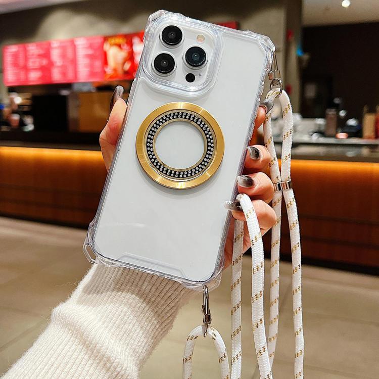 Traveler Crossbody Lanyard MagSafe Four-corner TPU Clear Phone Case, For iPhone 16 Pro Max, For iPhone 16 Pro, For iPhone 16 Plus, For iPhone 16, For iPhone 15 Pro Max, For iPhone 15 Pro, For iPhone 15 Plus, For iPhone 15 Apple Accessories engtra5126 iPhone 16 Pro Max - APEXEL INDIA - Mobile Lens - Mobile Camera Lens - Cellphone Accessories - Phone Lens - Smartphone Lens