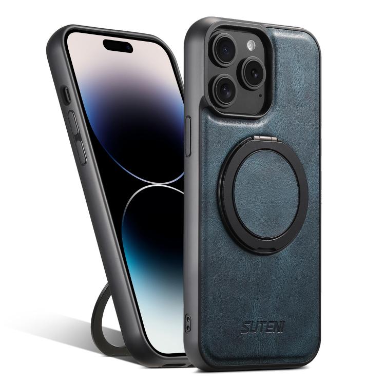 Suteni G3 Oil Wax 360 Rotation Holder MagSafe Back Phone Case, For iPhone 14 Plus, For iPhone 14, For iPhone 14 Pro, For iPhone 14 Pro Max, For iPhone 13 Pro Max, For iPhone 13 Pro, For iPhone 13, For iPhone 12 Apple Accessories engsut5133 iPhone 14 Plus - Suteni - Mobile Lens - Mobile Camera Lens - Cellphone Accessories - Phone Lens - Smartphone Lens
