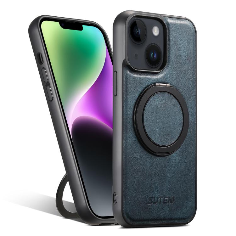 Suteni G3 Oil Wax 360 Rotation Holder MagSafe Back Phone Case, For iPhone 14 Plus, For iPhone 14, For iPhone 14 Pro, For iPhone 14 Pro Max, For iPhone 13 Pro Max, For iPhone 13 Pro, For iPhone 13, For iPhone 12 Apple Accessories engsut5133 iPhone 14 Plus - Suteni - Mobile Lens - Mobile Camera Lens - Cellphone Accessories - Phone Lens - Smartphone Lens