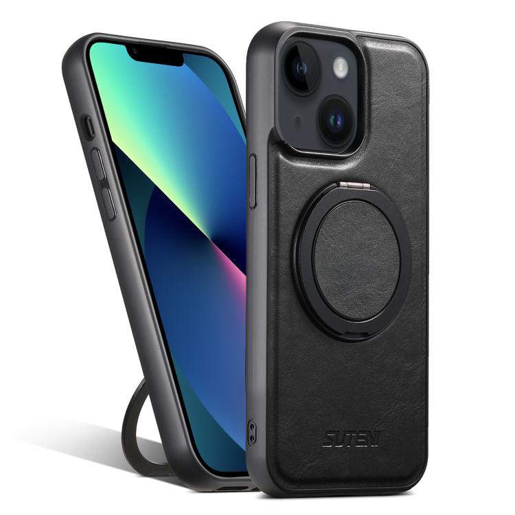 Suteni G3 Oil Wax 360 Rotation Holder MagSafe Back Phone Case, For iPhone 14 Plus, For iPhone 14, For iPhone 14 Pro, For iPhone 14 Pro Max, For iPhone 13 Pro Max, For iPhone 13 Pro, For iPhone 13, For iPhone 12 Apple Accessories engsut5133 iPhone 14 Plus - Suteni - Mobile Lens - Mobile Camera Lens - Cellphone Accessories - Phone Lens - Smartphone Lens