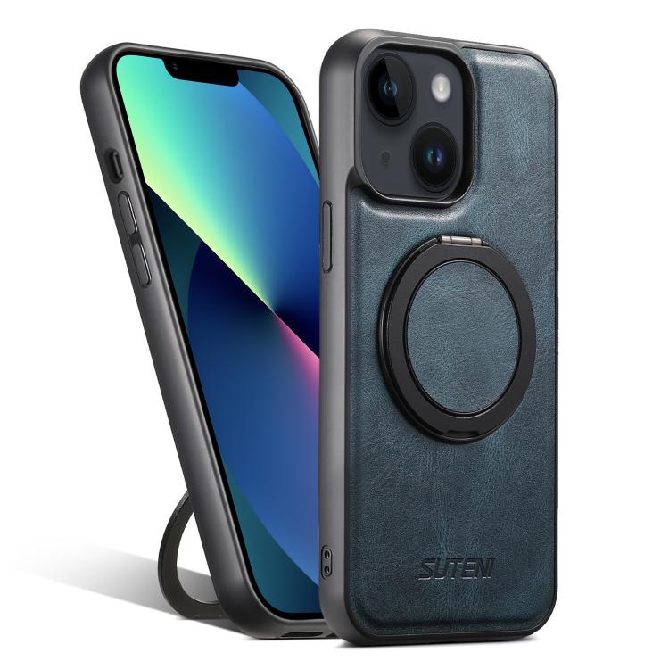 Suteni G3 Oil Wax 360 Rotation Holder MagSafe Back Phone Case, For iPhone 14 Plus, For iPhone 14, For iPhone 14 Pro, For iPhone 14 Pro Max, For iPhone 13 Pro Max, For iPhone 13 Pro, For iPhone 13, For iPhone 12 Apple Accessories engsut5133 iPhone 14 Plus - Suteni - Mobile Lens - Mobile Camera Lens - Cellphone Accessories - Phone Lens - Smartphone Lens