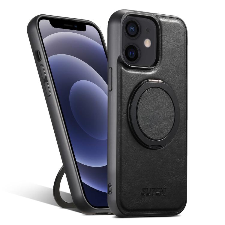 Suteni G3 Oil Wax 360 Rotation Holder MagSafe Back Phone Case, For iPhone 14 Plus, For iPhone 14, For iPhone 14 Pro, For iPhone 14 Pro Max, For iPhone 13 Pro Max, For iPhone 13 Pro, For iPhone 13, For iPhone 12 Apple Accessories engsut5133 iPhone 14 Plus - Suteni - Mobile Lens - Mobile Camera Lens - Cellphone Accessories - Phone Lens - Smartphone Lens