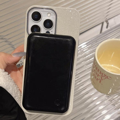 Glitter MagSafe Thin Circle TPU Phone Case, For iPhone 16 Pro Max, For iPhone 16 Pro, For iPhone 16 Apple Accessories enggli5124 iPhone 16 Pro Max - APEXEL INDIA - Mobile Lens - Mobile Camera Lens - Cellphone Accessories - Phone Lens - Smartphone Lens