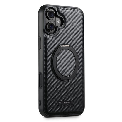 Suteni G3 Carbon Fiber Leather 360 Rotation Holder MagSafe Phone Case, For iPhone 16 Pro Max, For iPhone 16 Pro, For iPhone 16 Plus, For iPhone 16, For iPhone 15 Pro Max, For iPhone 15 Pro, For iPhone 15 Plus, For iPhone 15, For iPhone 14 Plus���������... Apple Accessories engsut5135 iPhone 16 Pro Max - Suteni - Mobile Lens - Mobile Camera Lens - Cellphone Accessories - Phone Lens - Smartphone Lens