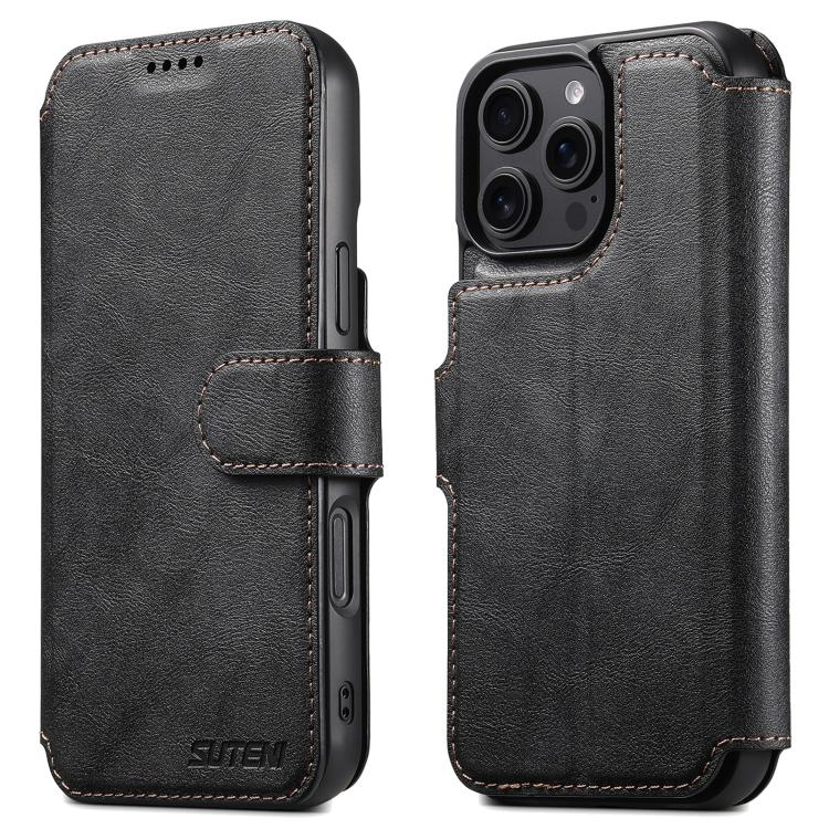 Suteni Q05 2-in-1 Multi-function Detachable Wallet MagSafe Phone Case, For iPhone 16 Pro Max, For iPhone 16 Pro, For iPhone 16 Plus, For iPhone 16, For iPhone 15 Pro Max, For iPhone 15 Pro, For iPhone 15 Plus, For iPhone 15 Apple Accessories engsut5154 iPhone 16 Pro Max - Suteni - Mobile Lens - Mobile Camera Lens - Cellphone Accessories - Phone Lens - Smartphone Lens