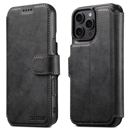 Suteni Q05 2-in-1 Multi-function Detachable Wallet MagSafe Phone Case, For iPhone 16 Pro Max, For iPhone 16 Pro, For iPhone 16 Plus, For iPhone 16, For iPhone 15 Pro Max, For iPhone 15 Pro, For iPhone 15 Plus, For iPhone 15 Apple Accessories engsut5154 iPhone 16 Pro Max - Suteni - Mobile Lens - Mobile Camera Lens - Cellphone Accessories - Phone Lens - Smartphone Lens
