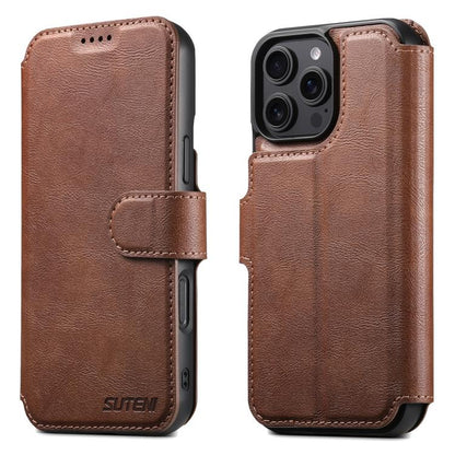 Suteni Q05 2-in-1 Multi-function Detachable Wallet MagSafe Phone Case, For iPhone 16 Pro Max, For iPhone 16 Pro, For iPhone 16 Plus, For iPhone 16, For iPhone 15 Pro Max, For iPhone 15 Pro, For iPhone 15 Plus, For iPhone 15 Apple Accessories engsut5154 iPhone 16 Pro Max - Suteni - Mobile Lens - Mobile Camera Lens - Cellphone Accessories - Phone Lens - Smartphone Lens