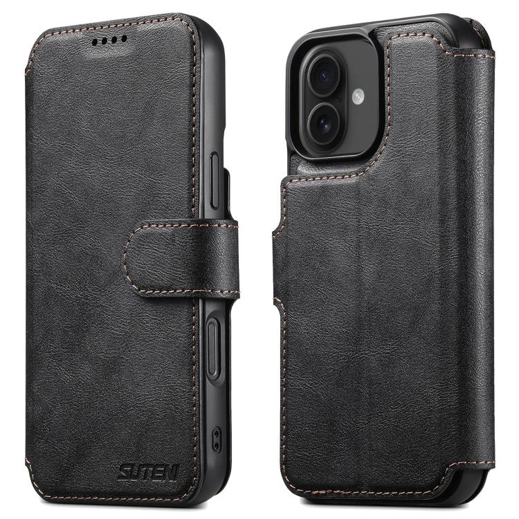 Suteni Q05 2-in-1 Multi-function Detachable Wallet MagSafe Phone Case, For iPhone 16 Pro Max, For iPhone 16 Pro, For iPhone 16 Plus, For iPhone 16, For iPhone 15 Pro Max, For iPhone 15 Pro, For iPhone 15 Plus, For iPhone 15 Apple Accessories engsut5154 iPhone 16 Pro Max - Suteni - Mobile Lens - Mobile Camera Lens - Cellphone Accessories - Phone Lens - Smartphone Lens