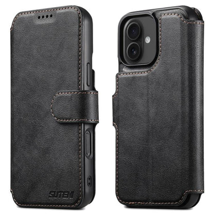 Suteni Q05 2-in-1 Multi-function Detachable Wallet MagSafe Phone Case, For iPhone 16 Pro Max, For iPhone 16 Pro, For iPhone 16 Plus, For iPhone 16, For iPhone 15 Pro Max, For iPhone 15 Pro, For iPhone 15 Plus, For iPhone 15 Apple Accessories engsut5154 iPhone 16 Pro Max - Suteni - Mobile Lens - Mobile Camera Lens - Cellphone Accessories - Phone Lens - Smartphone Lens