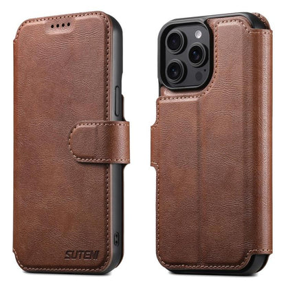 Suteni Q05 2-in-1 Multi-function Detachable Wallet MagSafe Phone Case, For iPhone 16 Pro Max, For iPhone 16 Pro, For iPhone 16 Plus, For iPhone 16, For iPhone 15 Pro Max, For iPhone 15 Pro, For iPhone 15 Plus, For iPhone 15 Apple Accessories engsut5154 iPhone 16 Pro Max - Suteni - Mobile Lens - Mobile Camera Lens - Cellphone Accessories - Phone Lens - Smartphone Lens