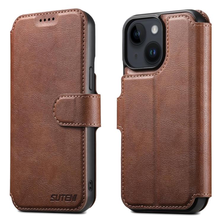 Suteni Q05 2-in-1 Multi-function Detachable Wallet MagSafe Phone Case, For iPhone 14 Plus, For iPhone 14, For iPhone 14 Pro, For iPhone 14 Pro Max, For iPhone 13 Pro Max, For iPhone 13 Pro, For iPhone 13, For iPhone 12 Apple Accessories engsut5156 iPhone 14 Plus - Suteni - Mobile Lens - Mobile Camera Lens - Cellphone Accessories - Phone Lens - Smartphone Lens