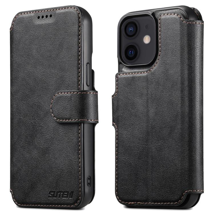 Suteni Q05 2-in-1 Multi-function Detachable Wallet MagSafe Phone Case, For iPhone 14 Plus, For iPhone 14, For iPhone 14 Pro, For iPhone 14 Pro Max, For iPhone 13 Pro Max, For iPhone 13 Pro, For iPhone 13, For iPhone 12 Apple Accessories engsut5156 iPhone 14 Plus - Suteni - Mobile Lens - Mobile Camera Lens - Cellphone Accessories - Phone Lens - Smartphone Lens