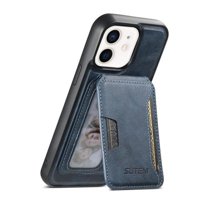 Suteni M3 Card Bag MagSafe Cowhide Texture Leather Phone Case Apple Accessories engsut5731 iPhone 13 Pro Max Cases More iPhone Cases Suteni - Suteni - Mobile Lens - Mobile Camera Lens - Cellphone Accessories - Phone Lens - Smartphone Lens