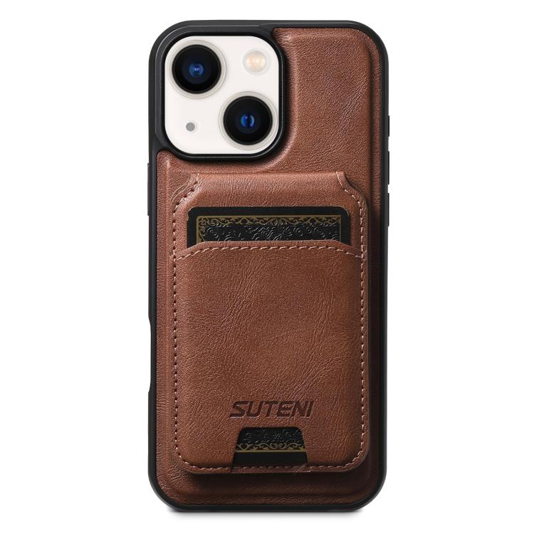 Suteni M5 Magnetic Card Bag MagSafe Leather Phone Case Apple Accessories engsut5789 iPhone 13 Pro Max Cases More iPhone Cases Suteni - Suteni - Mobile Lens - Mobile Camera Lens - Cellphone Accessories - Phone Lens - Smartphone Lens