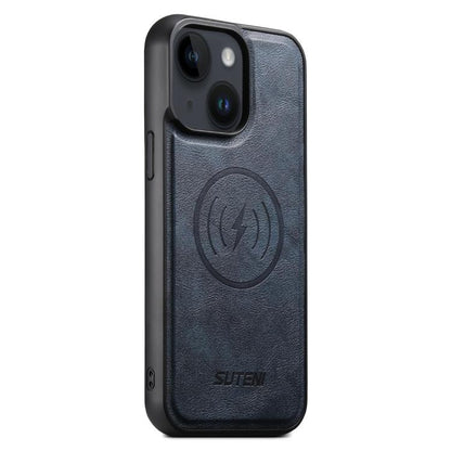 Suteni G5 Cowhide Leather MagSafe Magnetic Phone Case, For iPhone 14 Plus, For iPhone 14, For iPhone 14 Pro, For iPhone 14 Pro Max, For iPhone 13 Pro Max, For iPhone 13 Pro, For iPhone 13, For iPhone 12 Apple Accessories engsut5175 iPhone 14 Plus - Suteni - Mobile Lens - Mobile Camera Lens - Cellphone Accessories - Phone Lens - Smartphone Lens