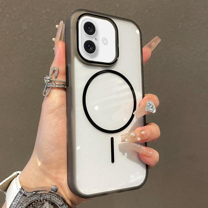 Translucent Armor MagSafe N52 Thin Circle Phone Case, For iPhone 16 Pro Max, For iPhone 16 Pro, For iPhone 16 Plus, For iPhone 16 Apple Accessories engtra5285 iPhone 16 Pro Max - APEXEL INDIA - Mobile Lens - Mobile Camera Lens - Cellphone Accessories - Phone Lens - Smartphone Lens