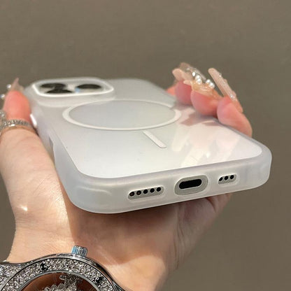 Translucent Armor MagSafe N52 Thin Circle Phone Case, For iPhone 16 Pro Max, For iPhone 16 Pro, For iPhone 16 Plus, For iPhone 16 Apple Accessories engtra5285 iPhone 16 Pro Max - APEXEL INDIA - Mobile Lens - Mobile Camera Lens - Cellphone Accessories - Phone Lens - Smartphone Lens