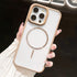 Chocolate Transparent MagSafe Shockproof Phone Case, For iPhone 16 Pro Max, For iPhone 16 Pro, For iPhone 16 Plus, For iPhone 16, For iPhone 15 Pro Max, For iPhone 15 Pro Apple Accessories engcho5294 iPhone 16 Pro Max - APEXEL INDIA - Mobile Lens - Mobile Camera Lens - Cellphone Accessories - Phone Lens - Smartphone Lens