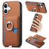 Carbon Fiber Ring Side Insert Card Bag MagSafe Phone Case, For iPhone 16, For iPhone 15 Pro Max, For iPhone 15 Pro, For iPhone 15 Plus Apple Accessories engcar5343 iPhone 16 - APEXEL INDIA - Mobile Lens - Mobile Camera Lens - Cellphone Accessories - Phone Lens - Smartphone Lens