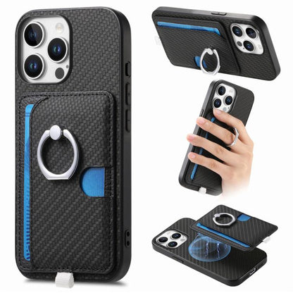 Carbon Fiber Ring Side Insert Card Bag MagSafe Phone Case, For iPhone 16, For iPhone 15 Pro Max, For iPhone 15 Pro, For iPhone 15 Plus Apple Accessories engcar5343 iPhone 16 - APEXEL INDIA - Mobile Lens - Mobile Camera Lens - Cellphone Accessories - Phone Lens - Smartphone Lens