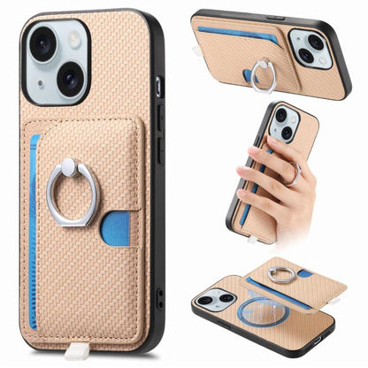 Carbon Fiber Ring Side Insert Card Bag MagSafe Phone Case, For iPhone 16, For iPhone 15 Pro Max, For iPhone 15 Pro, For iPhone 15 Plus Apple Accessories engcar5343 iPhone 16 - APEXEL INDIA - Mobile Lens - Mobile Camera Lens - Cellphone Accessories - Phone Lens - Smartphone Lens