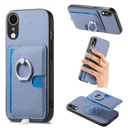 Carbon Fiber Ring Side Insert Card Bag MagSafe Phone Case, For iPhone 11, For iPhone 11 Pro, For iPhone XR, For iPhone XS Max Apple Accessories engcar5299 More iPhone Cases - APEXEL INDIA - Mobile Lens - Mobile Camera Lens - Cellphone Accessories - Phone Lens - Smartphone Lens