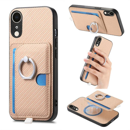 Carbon Fiber Ring Side Insert Card Bag MagSafe Phone Case, For iPhone 11, For iPhone 11 Pro, For iPhone XR, For iPhone XS Max Apple Accessories engcar5299 More iPhone Cases - APEXEL INDIA - Mobile Lens - Mobile Camera Lens - Cellphone Accessories - Phone Lens - Smartphone Lens