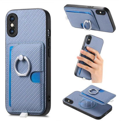 Carbon Fiber Ring Side Insert Card Bag MagSafe Phone Case, For iPhone 11, For iPhone 11 Pro, For iPhone XR, For iPhone XS Max Apple Accessories engcar5299 More iPhone Cases - APEXEL INDIA - Mobile Lens - Mobile Camera Lens - Cellphone Accessories - Phone Lens - Smartphone Lens