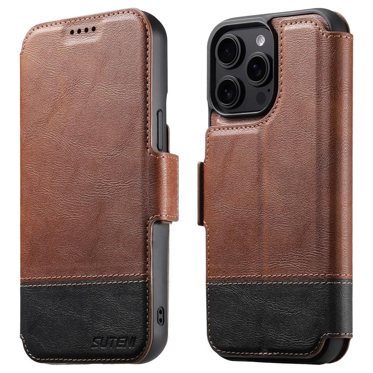 Suteni Q06 2-in-1 Multi-function Detachable Wallet MagSafe Phone Case, For iPhone 14 Plus, For iPhone 14, For iPhone 14 Pro, For iPhone 14 Pro Max, For iPhone 13 Pro Max, For iPhone 13 Pro, For iPhone 13, For iPhone 12 Apple Accessories engsut5519 iPhone 14 Plus - Suteni - Mobile Lens - Mobile Camera Lens - Cellphone Accessories - Phone Lens - Smartphone Lens