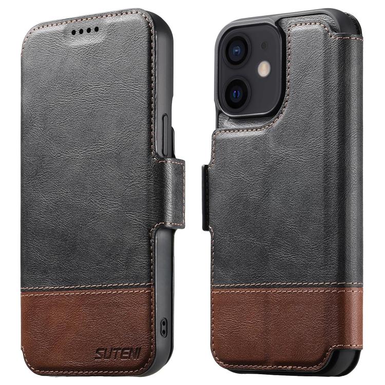 Suteni Q06 2-in-1 Multi-function Detachable Wallet MagSafe Phone Case, For iPhone 14 Plus, For iPhone 14, For iPhone 14 Pro, For iPhone 14 Pro Max, For iPhone 13 Pro Max, For iPhone 13 Pro, For iPhone 13, For iPhone 12 Apple Accessories engsut5519 iPhone 14 Plus - Suteni - Mobile Lens - Mobile Camera Lens - Cellphone Accessories - Phone Lens - Smartphone Lens