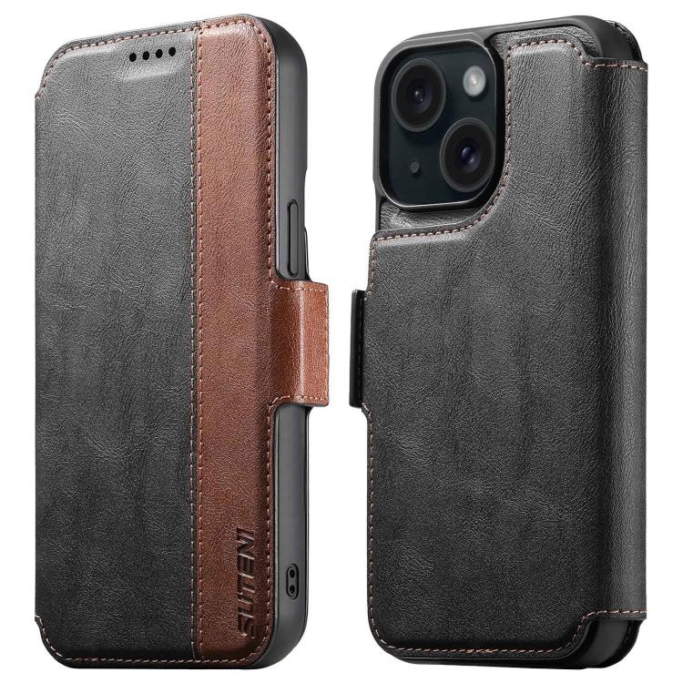 Suteni Q07 2-in-1 Multi-function Detachable Wallet MagSafe Phone Case, For iPhone 14 Plus, For iPhone 14, For iPhone 14 Pro, For iPhone 14 Pro Max, For iPhone 13 Pro Max, For iPhone 13 Pro, For iPhone 13, For iPhone 12 Apple Accessories engsut5583 iPhone 14 Plus - Suteni - Mobile Lens - Mobile Camera Lens - Cellphone Accessories - Phone Lens - Smartphone Lens