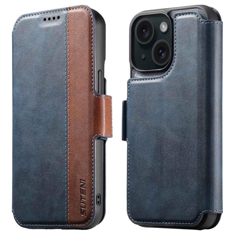 Suteni Q07 2-in-1 Multi-function Detachable Wallet MagSafe Phone Case, For iPhone 14 Plus, For iPhone 14, For iPhone 14 Pro, For iPhone 14 Pro Max, For iPhone 13 Pro Max, For iPhone 13 Pro, For iPhone 13, For iPhone 12 Apple Accessories engsut5583 iPhone 14 Plus - Suteni - Mobile Lens - Mobile Camera Lens - Cellphone Accessories - Phone Lens - Smartphone Lens