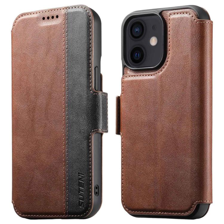 Suteni Q07 2-in-1 Multi-function Detachable Wallet MagSafe Phone Case, For iPhone 14 Plus, For iPhone 14, For iPhone 14 Pro, For iPhone 14 Pro Max, For iPhone 13 Pro Max, For iPhone 13 Pro, For iPhone 13, For iPhone 12 Apple Accessories engsut5583 iPhone 14 Plus - Suteni - Mobile Lens - Mobile Camera Lens - Cellphone Accessories - Phone Lens - Smartphone Lens