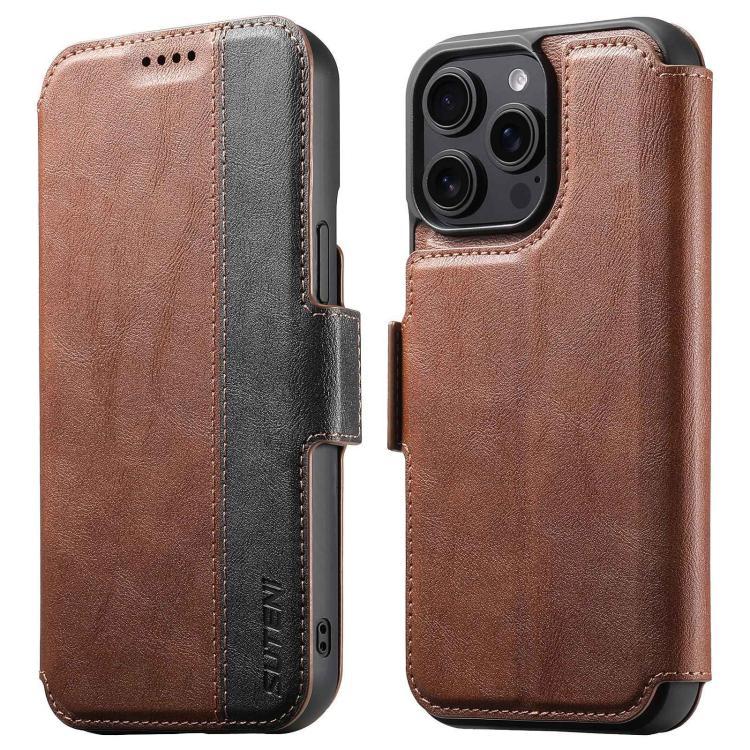 Suteni Q07 2-in-1 Multi-function Detachable Wallet MagSafe Phone Case, For iPhone 12 Pro Max, For iPhone 12 Pro Apple Accessories engsut5517 More iPhone Cases - Suteni - Mobile Lens - Mobile Camera Lens - Cellphone Accessories - Phone Lens - Smartphone Lens