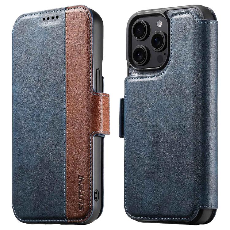Suteni Q07 2-in-1 Multi-function Detachable Wallet MagSafe Phone Case, For iPhone 12 Pro Max, For iPhone 12 Pro Apple Accessories engsut5517 More iPhone Cases - Suteni - Mobile Lens - Mobile Camera Lens - Cellphone Accessories - Phone Lens - Smartphone Lens