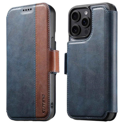 Suteni Q07 2-in-1 Multi-function Detachable Wallet MagSafe Phone Case, For iPhone 12 Pro Max, For iPhone 12 Pro Apple Accessories engsut5517 More iPhone Cases - Suteni - Mobile Lens - Mobile Camera Lens - Cellphone Accessories - Phone Lens - Smartphone Lens