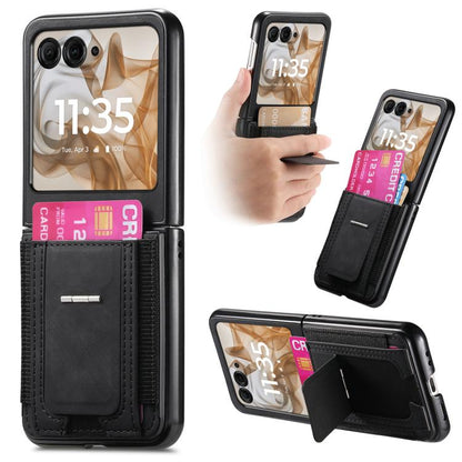 Retro Leather Fold Stand Elastic Card Bag Phone Case, For Motorola Moto Razr 60 Ultra, For Motorola Moto Razr 60, For Motorola Moto Razr 50 Ultra, For Motorola Moto Razr 50 engret6098 Mobile Accessories Motorola Motorola Cases - APEXEL INDIA - Mobile Lens - Mobile Camera Lens - Cellphone Accessories - Phone Lens - Smartphone Lens