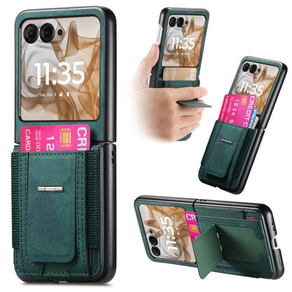 Retro Leather Fold Stand Elastic Card Bag Phone Case, For Motorola Moto Razr 60 Ultra, For Motorola Moto Razr 60, For Motorola Moto Razr 50 Ultra, For Motorola Moto Razr 50 engret6098 Mobile Accessories Motorola Motorola Cases - APEXEL INDIA - Mobile Lens - Mobile Camera Lens - Cellphone Accessories - Phone Lens - Smartphone Lens