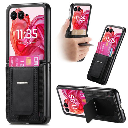 Retro Leather Fold Stand Elastic Card Bag Phone Case, For Motorola Moto Razr 60 Ultra, For Motorola Moto Razr 60, For Motorola Moto Razr 50 Ultra, For Motorola Moto Razr 50 engret6098 Mobile Accessories Motorola Motorola Cases - APEXEL INDIA - Mobile Lens - Mobile Camera Lens - Cellphone Accessories - Phone Lens - Smartphone Lens