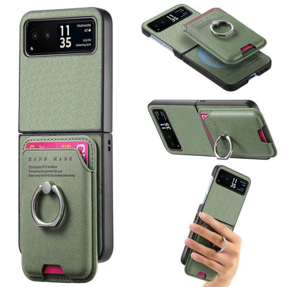 Twill Fabric Card Bag Ring Magnetic Back Phone Case, For Motorola Moto Razr 60 Ultra, For Motorola Moto Razr 50 Ultra, For Motorola Moto Razr 40 engtwi6100 Mobile Accessories Motorola Motorola Cases - APEXEL INDIA - Mobile Lens - Mobile Camera Lens - Cellphone Accessories - Phone Lens - Smartphone Lens