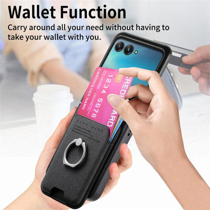 Twill Fabric Card Bag Ring Magnetic Back Phone Case, For Motorola Moto Razr 40 Ultra, For Motorola Moto Razr 50 / 60 engtwi6101 Mobile Accessories Motorola Motorola Cases - APEXEL INDIA - Mobile Lens - Mobile Camera Lens - Cellphone Accessories - Phone Lens - Smartphone Lens