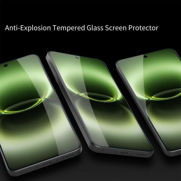 Kalebol 10pcs High-Aluminum Semi-Screen Anti-Fingerprint HD Tempered Glass Film, For vivo S60 5G, For vivo X300 FE 5G Russia, For vivo iQOO 15T 5G, For vivo X300 Ultra, For vivo X300 Pro, For vivo X300