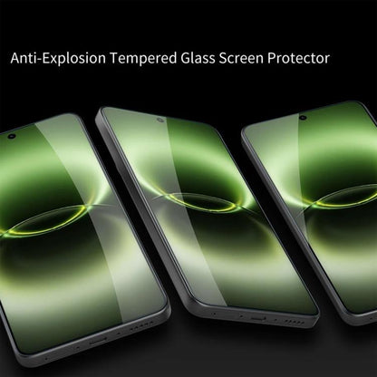 Kalebol 10pcs High-Aluminum Semi-Screen Anti-Fingerprint HD Tempered Glass Film, For vivo S60 5G, For vivo X300 FE 5G Russia, For vivo iQOO 15T 5G, For vivo X300 Ultra, For vivo X300 Pro, For vivo X300