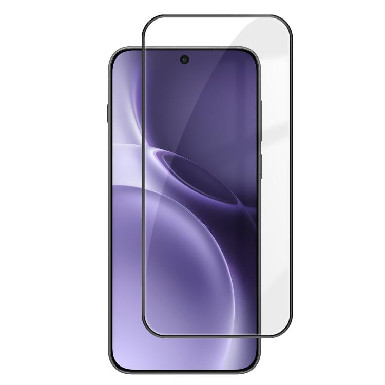 Kalebol High-Aluminum Screen-Printed Full-Coverage Anti-Fingerprint Black-Bordered HD Tempered Glass Film, For vivo S60 5G, For vivo X300 FE 5G Russia, For vivo iQOO 15T 5G, For vivo X300 Ultra, For vivo X300 Pro, For vivo X300