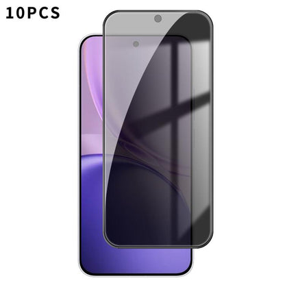 10pcs Kalebol High-Aluminum Screen-Printed Full-Coverage Black-Border Privacy Tempered Glass Film, For vivo S60 5G, For vivo X300 FE 5G Russia, For vivo iQOO 15T 5G, For vivo X300 Ultra, For vivo X300 Pro, For vivo X300