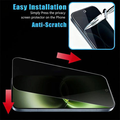 10pcs Kalebol High-Aluminum Screen-Printed Full-Coverage Black-Border Privacy Tempered Glass Film, For vivo S60 5G, For vivo X300 FE 5G Russia, For vivo iQOO 15T 5G, For vivo X300 Ultra, For vivo X300 Pro, For vivo X300
