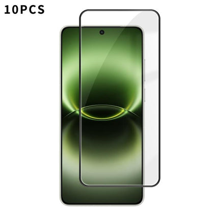 10pcs Kalebol High-Aluminum Screen-Printed Full-Coverage Anti-Fingerprint Black-Bordered HD Tempered Glass Film, For vivo S60 5G, For vivo X300 FE 5G Russia, For vivo iQOO 15T 5G, For vivo X300 Ultra, For vivo X300 Pro, For vivo X300