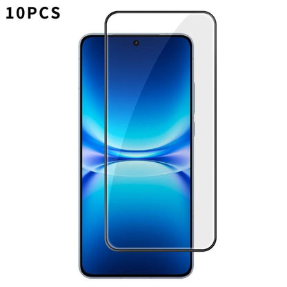 10pcs Kalebol High-Aluminum Screen-Printed Full-Coverage Anti-Fingerprint Black-Bordered HD Tempered Glass Film, For vivo S60 5G, For vivo X300 FE 5G Russia, For vivo iQOO 15T 5G, For vivo X300 Ultra, For vivo X300 Pro, For vivo X300